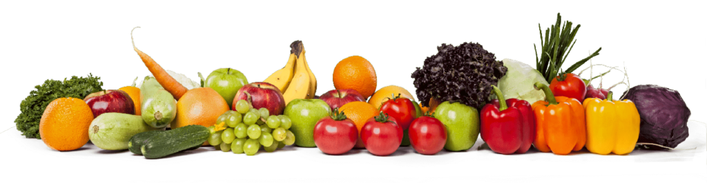 fruit and vegetable decorative display