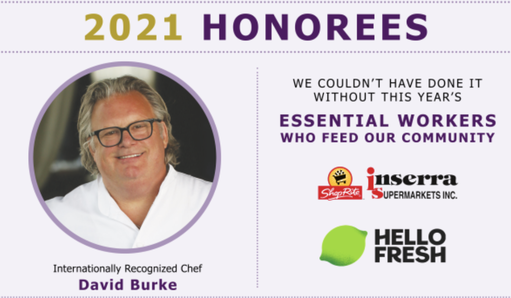 Table to Table Honors Celebrity Chef David Burke  and Essential Food Industry Workers from Inserra Supermarkets & HelloFresh