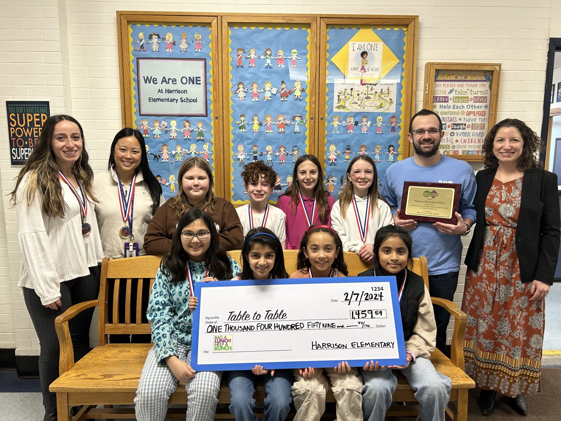 Jersey Proud: Harrison Elementary School students raise hundreds for food charity