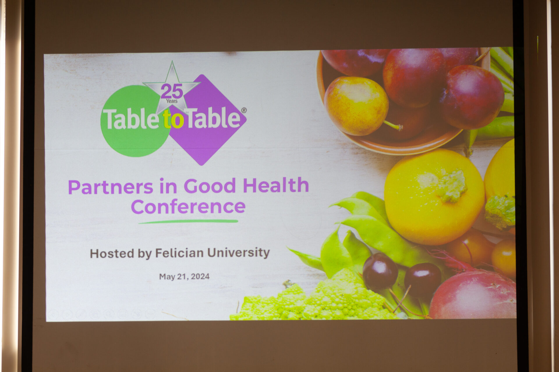 Table's Partners in Good Health Conference on May 21.