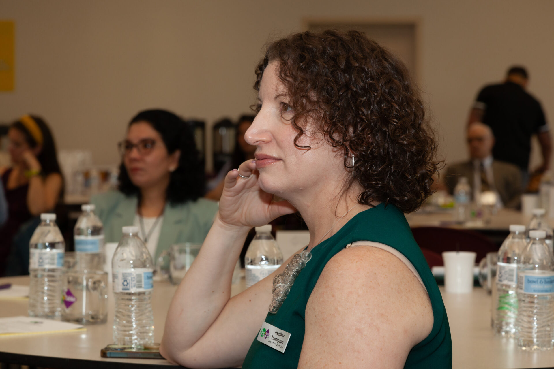 Executive Director Heather Thompson at Table to Table's Partners in Good Health Conference on May 21.