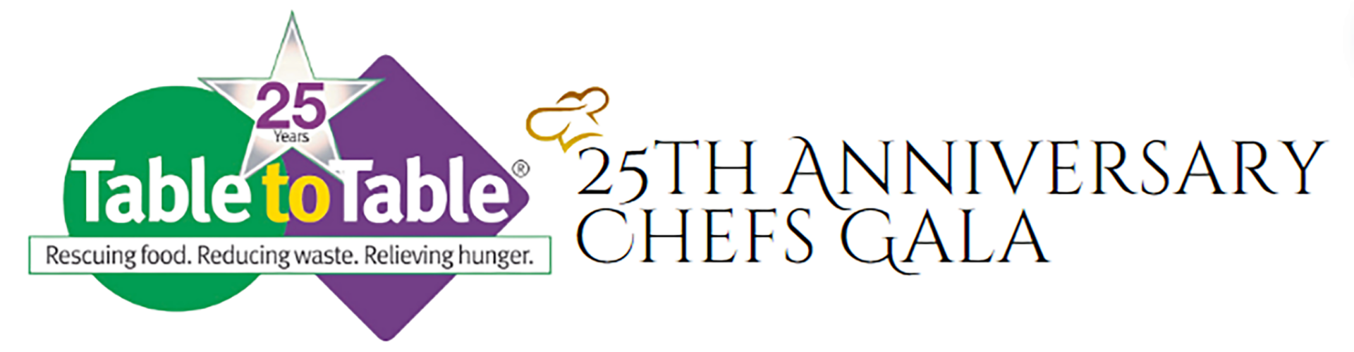 To Celebrate its 25th Anniversary, Table to Table Presents a Newly Imagined Multi-Course Chefs Gala on September 25th, Featuring 25 NJ Chefs