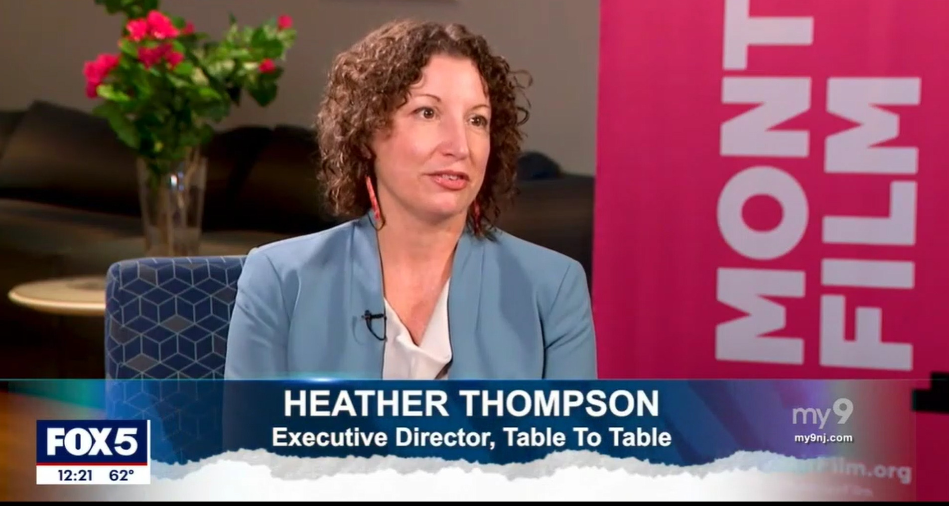 Table to Table's Heather Thompson New Jersey Now.