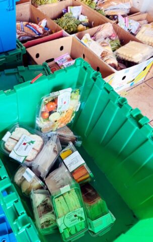 Table to Table is rescuing food from Newark Liberty International Airport.