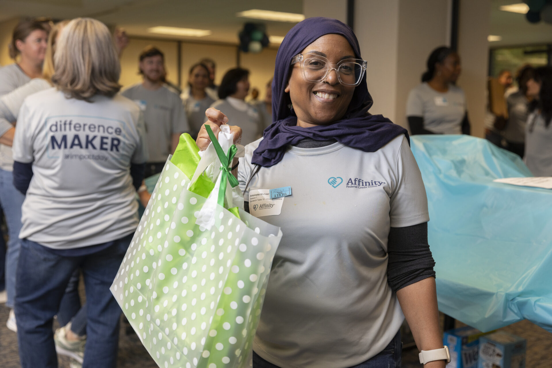 Affinity Federal Credit Union and Table to Table partnered to create 5,000 meal packs that were distributed to 16 community partner organizations.