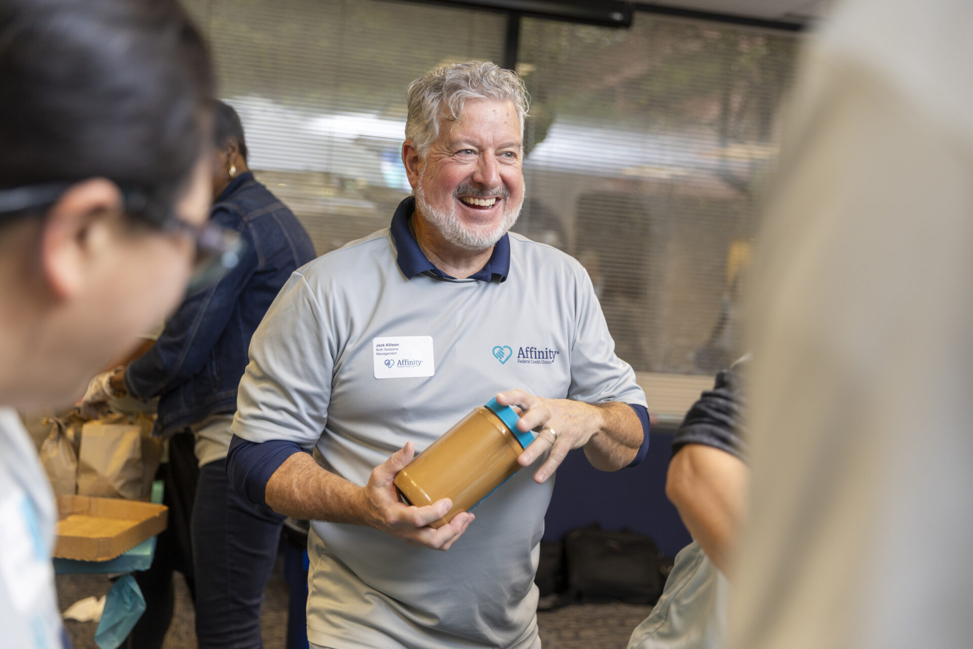 Affinity Federal Credit Union and Table to Table partnered to create 5,000 meal packs that were distributed to 16 community partner organizations.