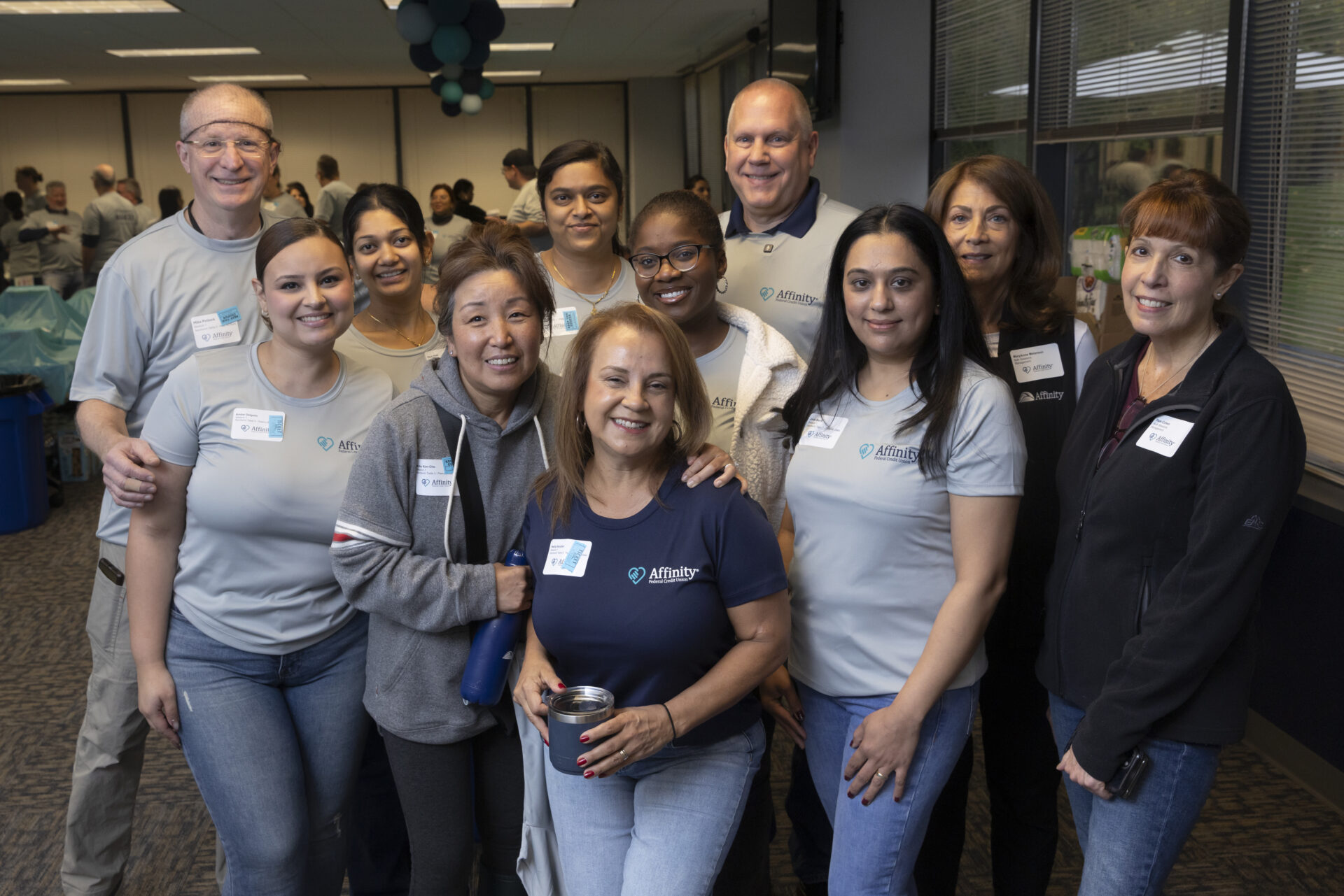 Affinity Federal Credit Union and Table to Table partnered to create 5,000 meal packs that were distributed to 16 community partner organizations.