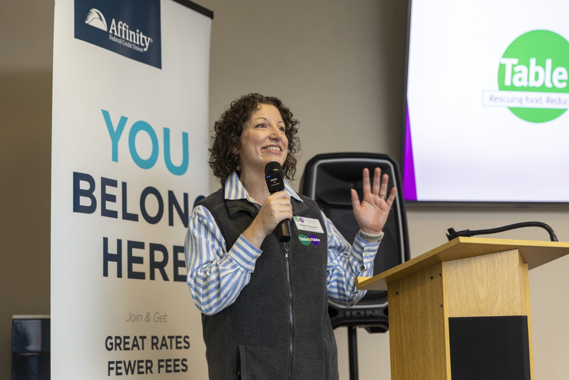 Affinity Federal Credit Union and Table to Table partnered to create 5,000 meal packs that were distributed to 16 community partner organizations.