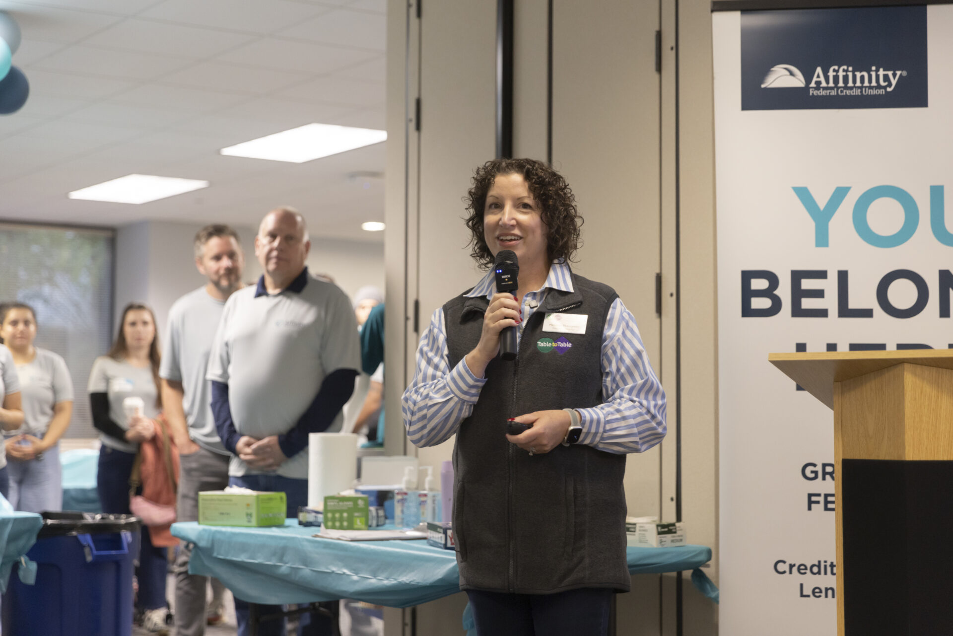 Affinity Federal Credit Union and Table to Table partnered to create 5,000 meal packs that were distributed to 16 community partner organizations.