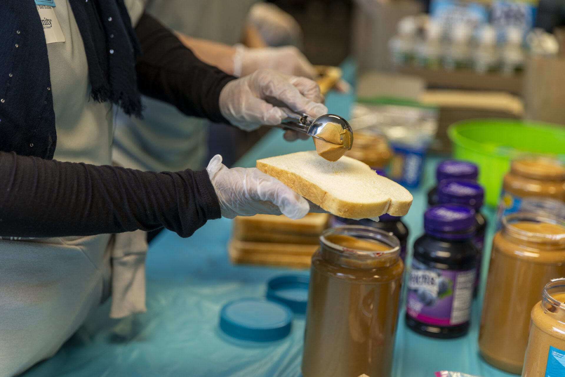 Affinity Federal Credit Union and Table to Table partnered to create 5,000 meal packs that were distributed to 16 community partner organizations.