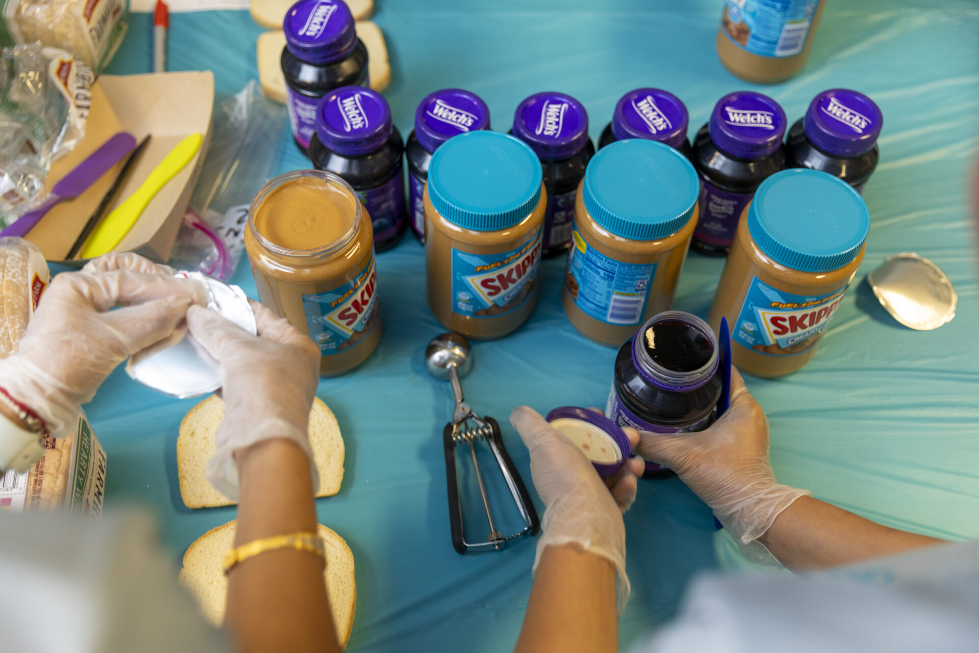 Affinity Federal Credit Union and Table to Table partnered to create 5,000 meal packs that were distributed to 16 community partner organizations.