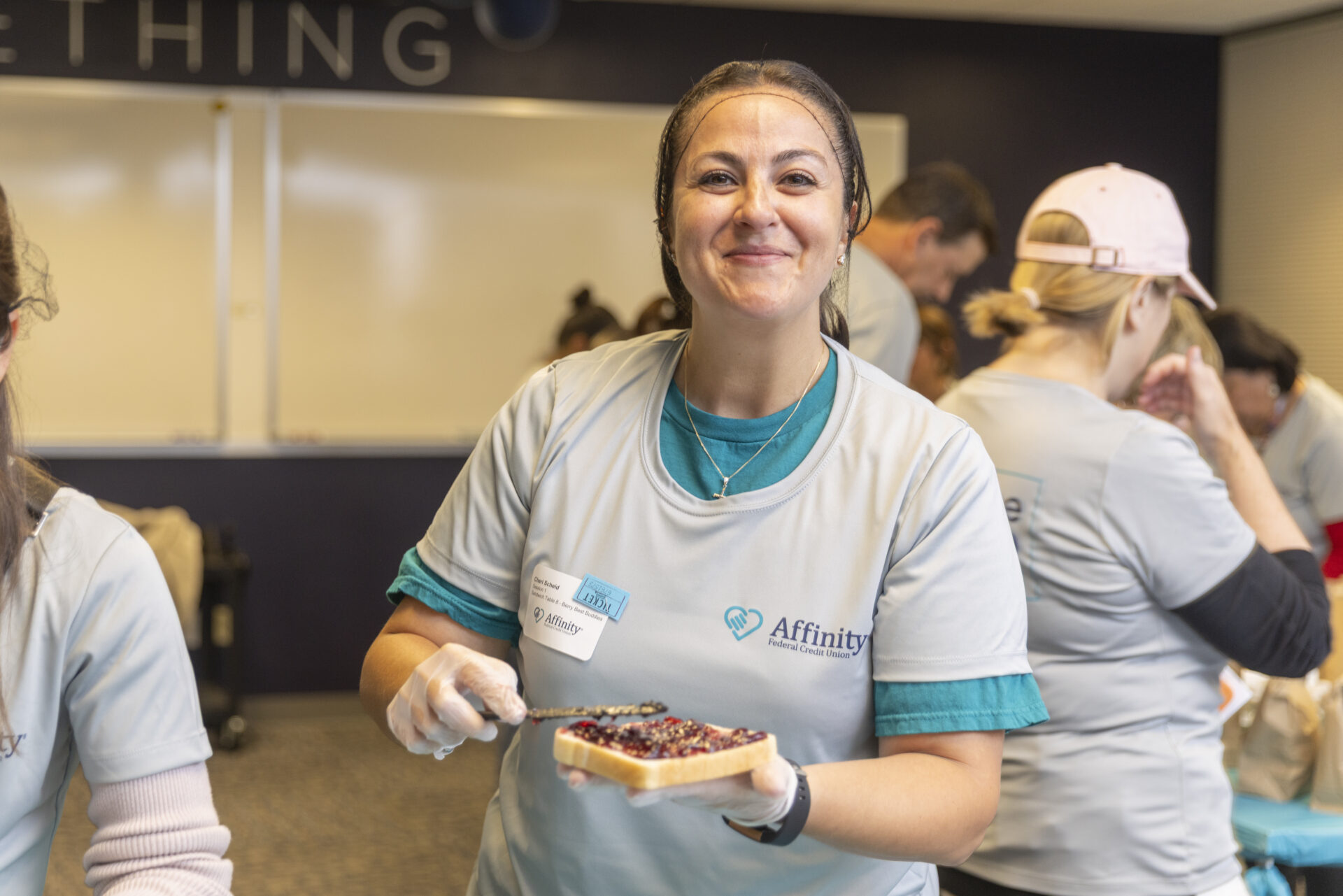 Affinity Federal Credit Union and Table to Table partnered to create 5,000 meal packs that were distributed to 16 community partner organizations.