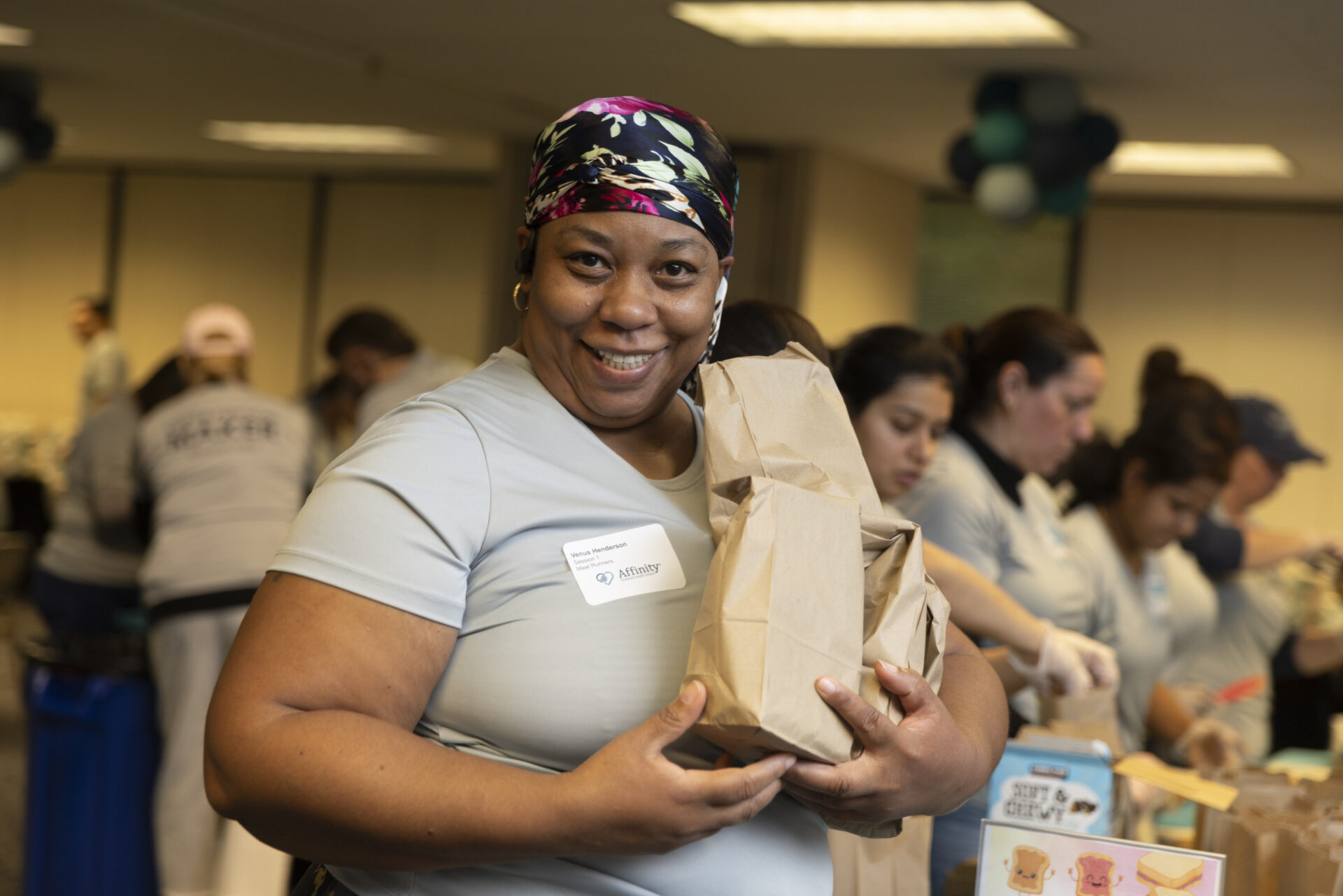 Affinity Federal Credit Union and Table to Table partnered to create 5,000 meal packs that were distributed to 16 community partner organizations.