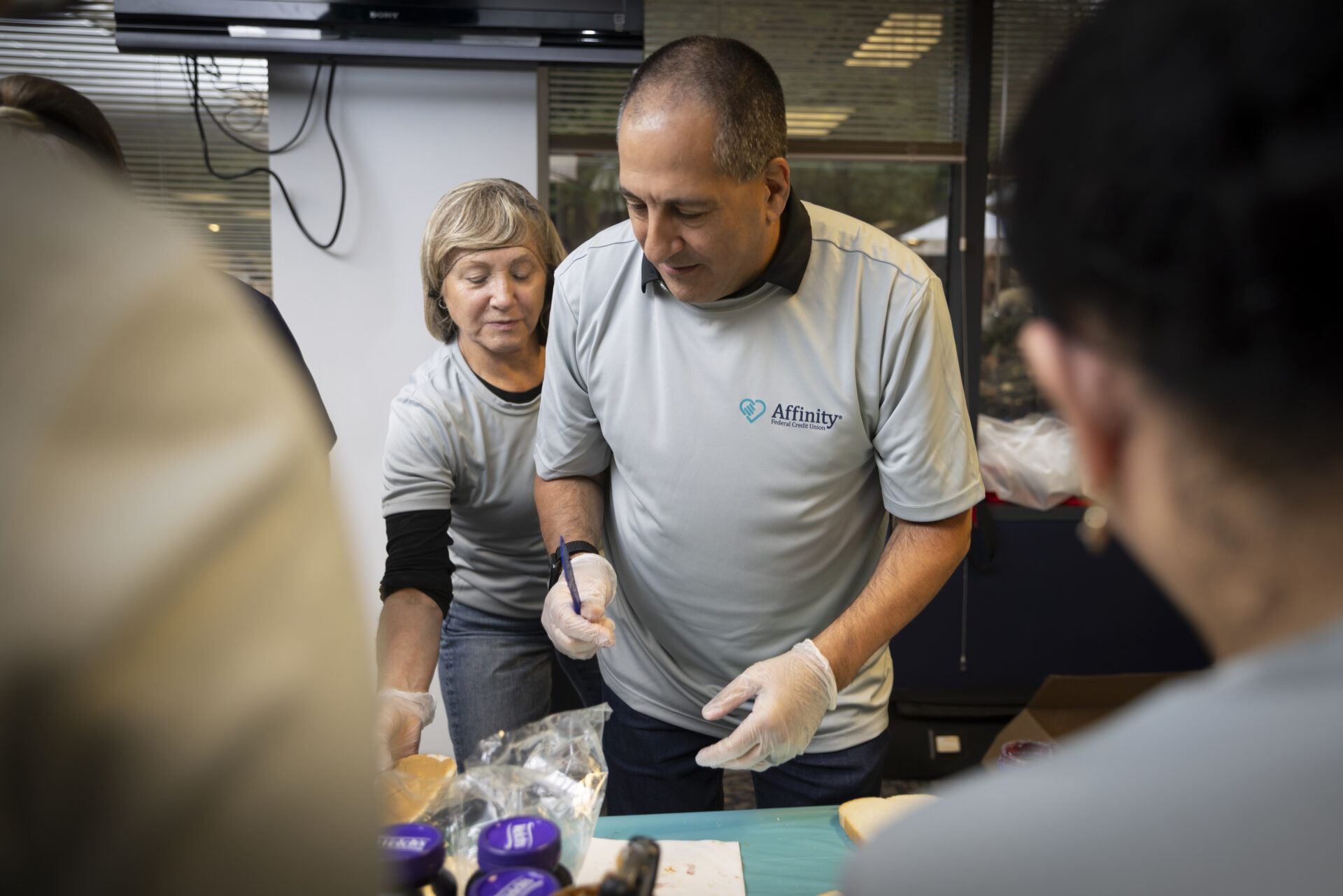 Affinity Federal Credit Union and Table to Table partnered to create 5,000 meal packs that were distributed to 16 community partner organizations.