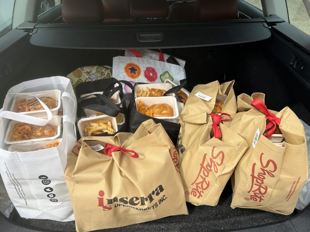 A Table to Table food rescue from the Bloomfield Public School District.