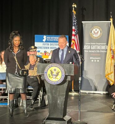 Stephanie Taylor-Cucuta was named a Hometown Hero by Rep. Josh Gottheimer